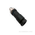 SVLEC M12 conector masculino de 4 polos codificado S